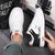 White Leather Mesh Sneakers