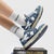 Denim Lace-Up Canvas Sneakers