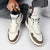 High-Top Premium Leather Sneakers